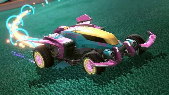 A Rocket League car design from TooManyPelican