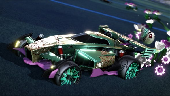 A Rocket League car design from TooManyPelican