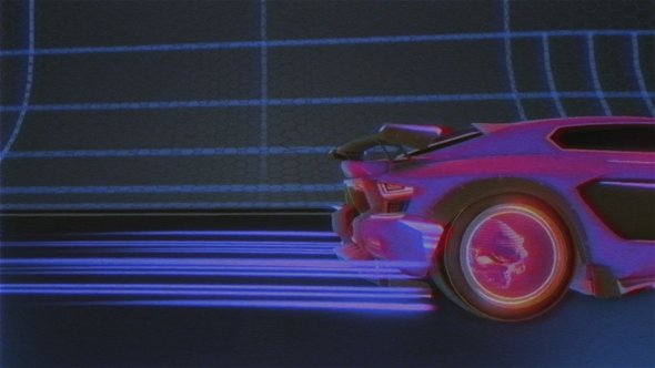 A Rocket League car design from VideoHomeSystem