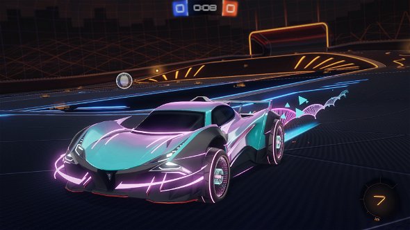 A Rocket League car design from Chipzy