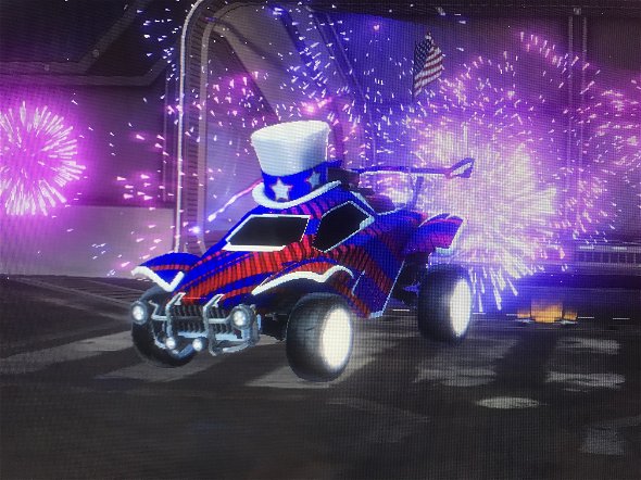 A Rocket League car design from Crossfire02